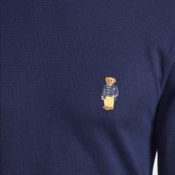 Polo Waffle Knit Thermal - Picture 2 of 15